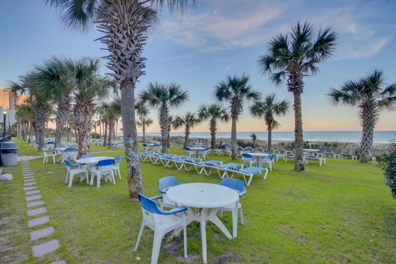 Oceanfront Condo W Balcony Minutes Walk To The Beach Myrtle Beach Buitenkant foto
