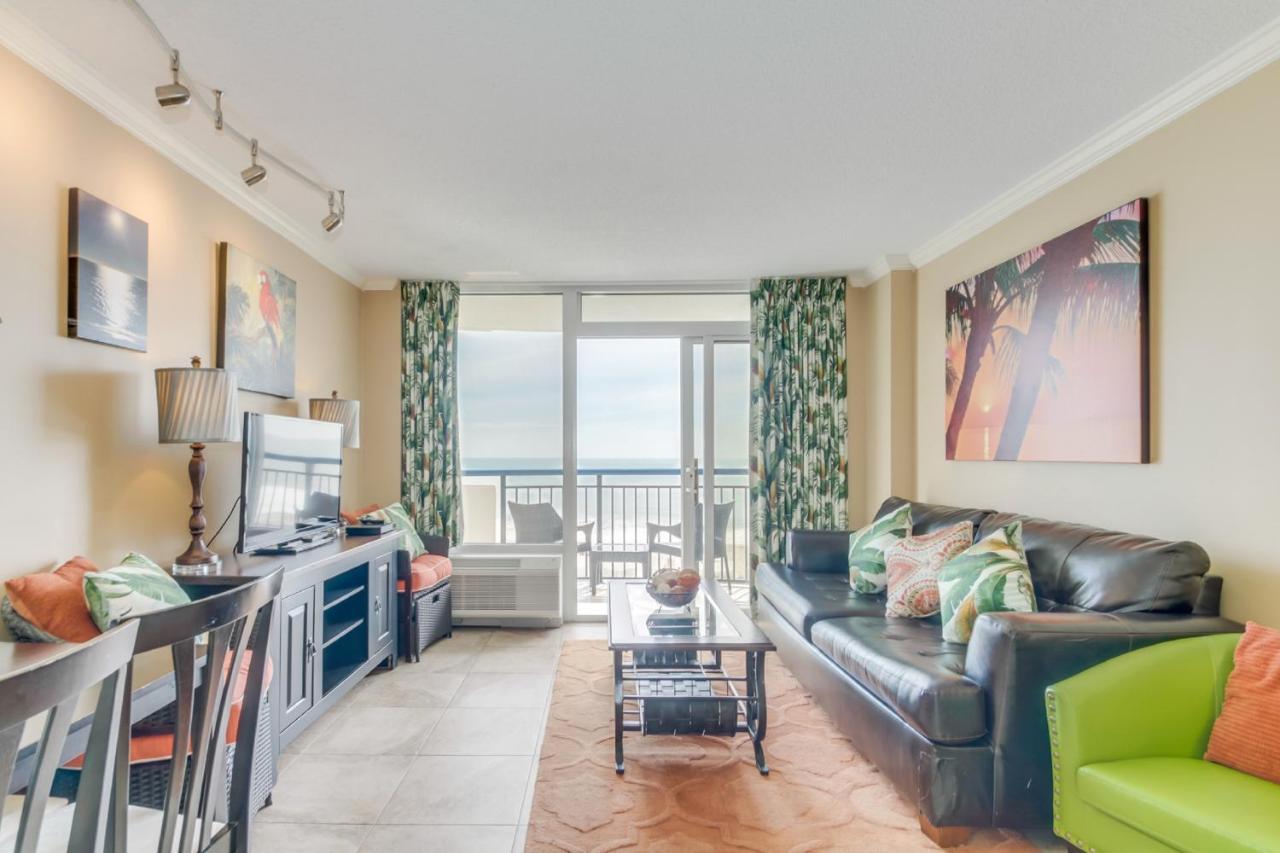 Oceanfront Condo W Balcony Minutes Walk To The Beach Myrtle Beach Buitenkant foto